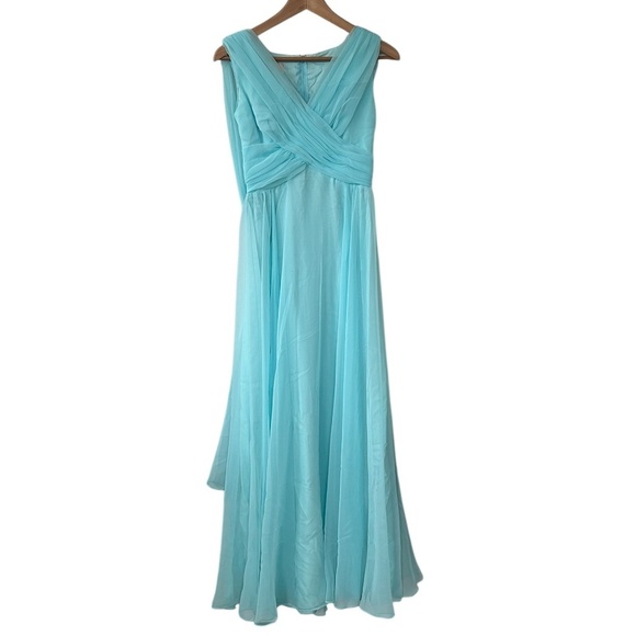 Cherida Dresses & Skirts - Vintage 70's Cherida Maxi Flowing Gown Sz S?